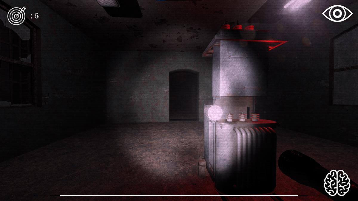 The main menu of Paranoia Forest